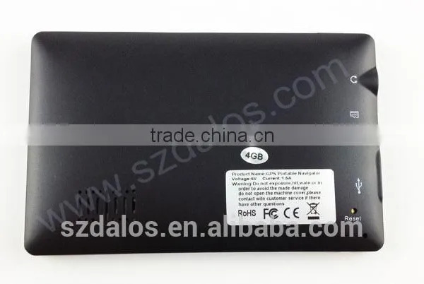 5.0 Inch TFT Touch Screen 480X272 Pixels Resolution Car Dvd Player Gps Navigation photo-5