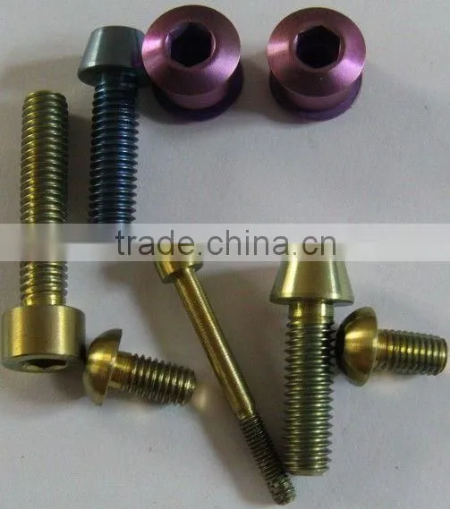 DIN 912 ISO 7380 Titanium Bolt /screw for Mountain Bike Made in China photo-3