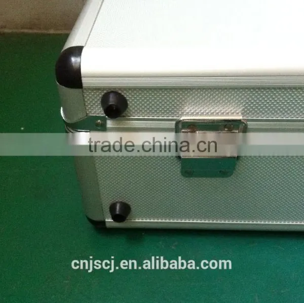 Hot Sale Silver ABS Tool Case,permanent Protection ABS Aluminum Tool Carrying Case With Lock photo-3