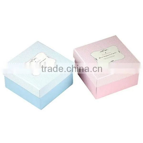 Europe Stype Silver Pressed Paper Gift Box photo-3