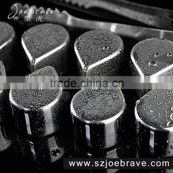 Raindrop Stainless Steel Whiskey Stones, Ice Cubes,reusable Ice Cubes,Chilling Wine Ice Cubes photo-2