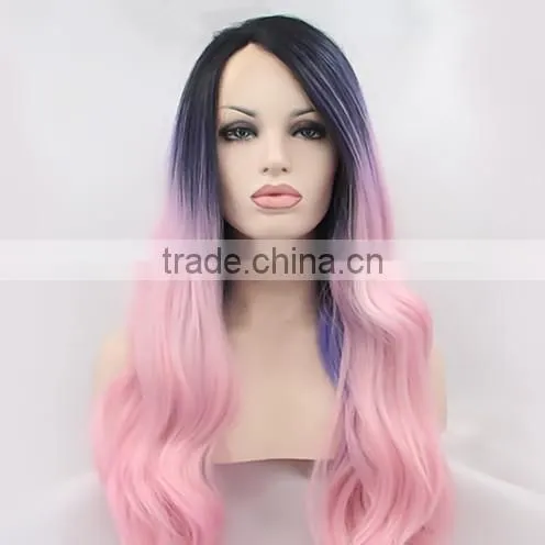 Human Man Hair Wigs /long Hair Fashion Wigs/high Quality With Beautiful Color photo-5