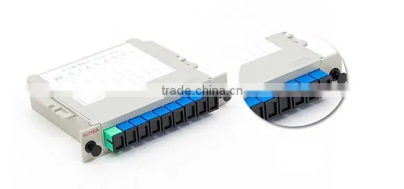 Hot China Products Wholesale 1x2 Mini Module Blockless Plc Splitter , Optical in Splitter , Plc Fibre Splitter photo-4