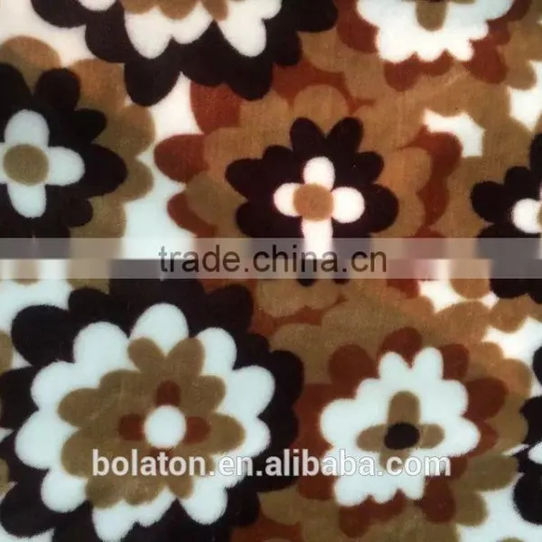 Very Soft Thick Printed Flannel Velvet for Pajamas Women /Blanket photo-2