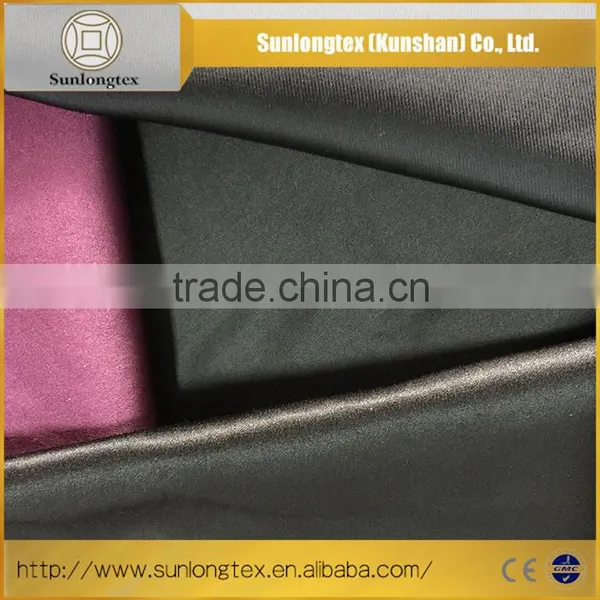 Solid Dye High Quality China Cotton Poly Pants Fabric photo-5