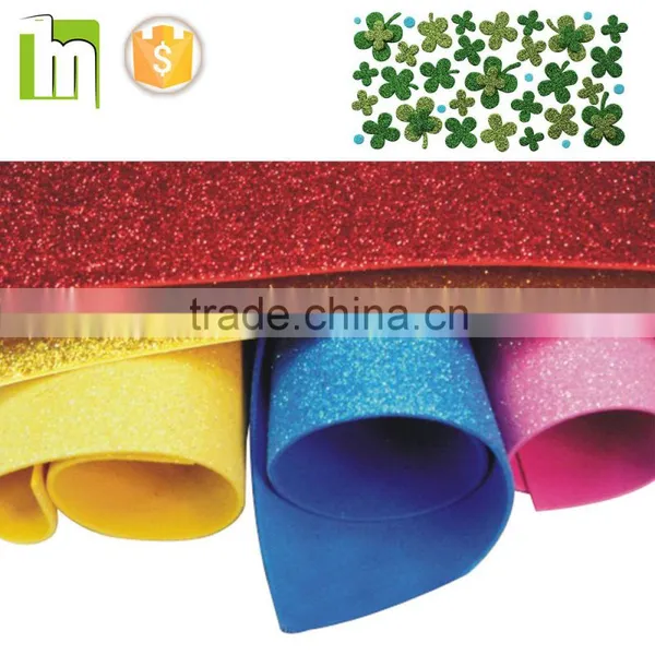 Glitter Eva Rubber Sheet/glitter Eva Sheets /eva Glitter Sheet photo-3