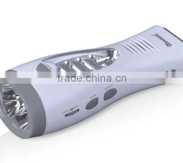 LED Flashlight With Emergency Lamp and FM Radio photo-3