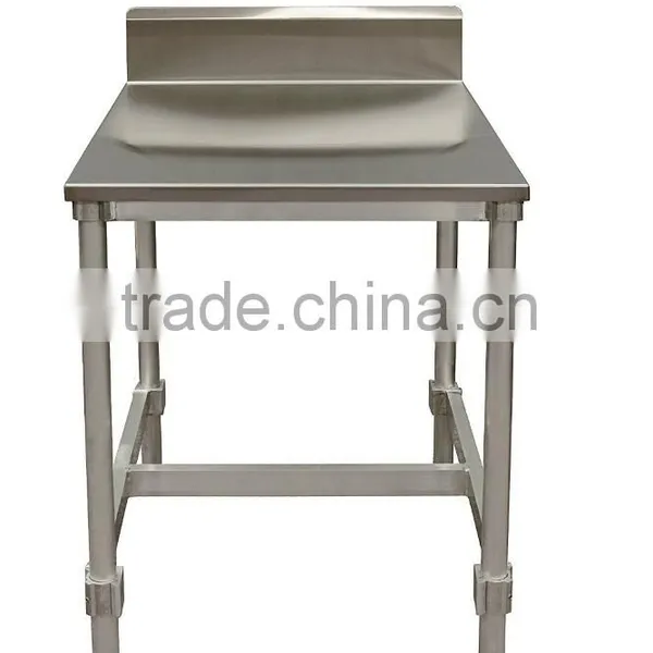 Icegreen Stainless Steel Work Table/Rack With 6" Back Splash