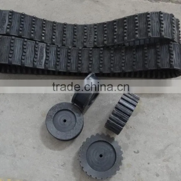 Manufacture Rubber Tracks for Robot