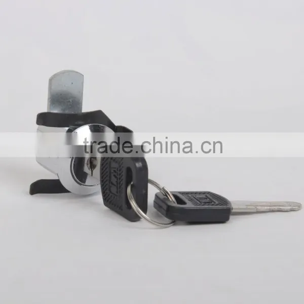 Bright Chrome Blade Tubular Cam Lock Use for Cabinet Wardrobe Drawer photo-2