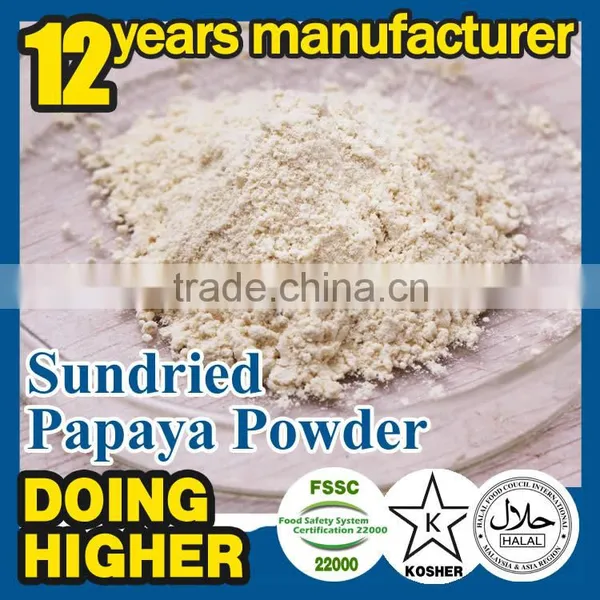100% High Quality Papaya Powder Factory Supply Papaya Powder in Herbal Extract