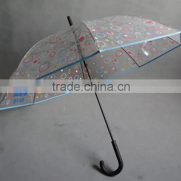 Kids Childildren's Clear Transparent Umbrella, Advertising Clear Umbrella for Sale photo-2