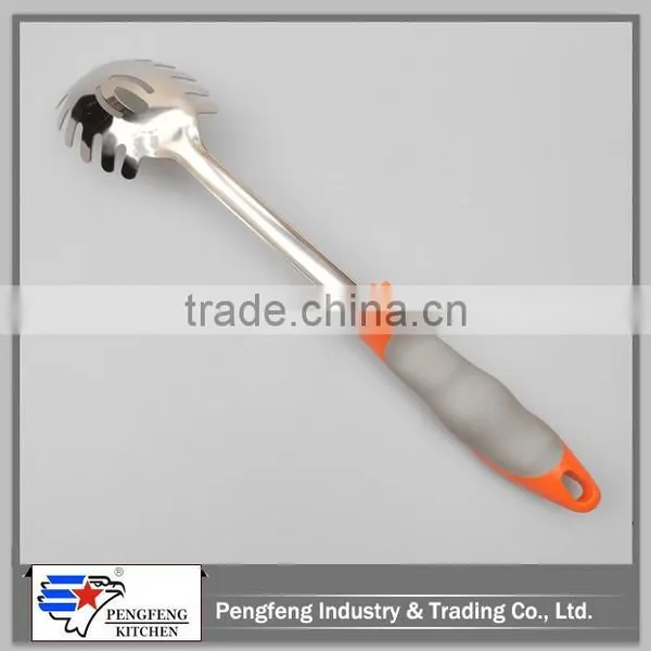 PP Handle Stainless Steel Spaghetti Scoop ,scoop With Holes photo-3