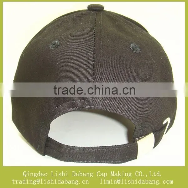Silicon Print Logo Baseball Caps, Black Sports Baseball Cap Custom Logo photo-3