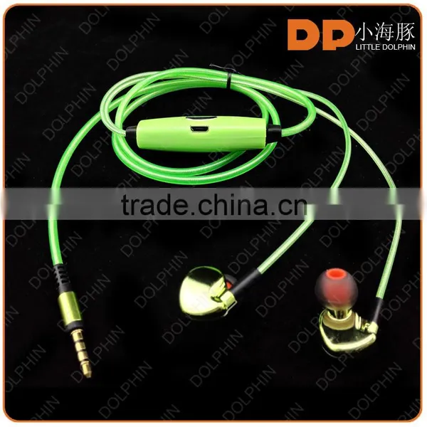 2016 Cheap Stylish Headphones Luminous Earbuds Free Sample Glowing Zipper Earphone photo-2