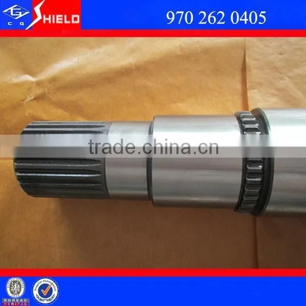Bus 6 Speed Transmission Maintance Spare Parts Main Shaft 970 262 0405 photo-3