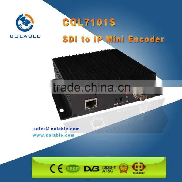 COL7101S 1 Channel 1080p ip Encoder Iptv hd Sdi Encoder,sdi to ip Encoder