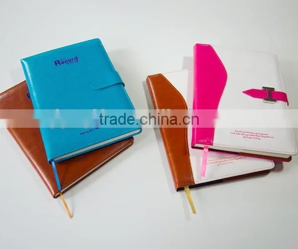 Cutom Made Business PU Hardcover Leather Notebook photo-3