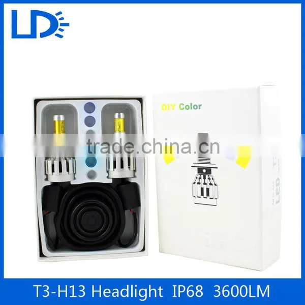Best Saller T3 H1 H3 H4 H8 H11 9004/9007 9005 9006 Auto Headlight photo-6