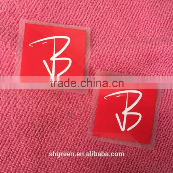 PET Transparent Film Iron on Heat Transfer Sticker With RN# photo-2