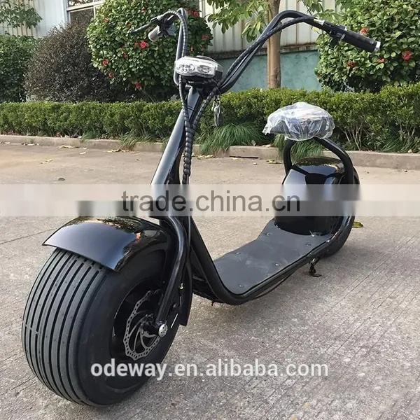 High Power Electric City Scooter Citycoco 2 Big Wheels Motorcycle photo-3