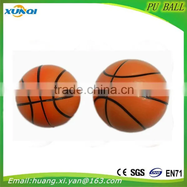 High Quality Children Toy Soft Anti Stress Ball,white Basketball PU Foam Ball photo-2