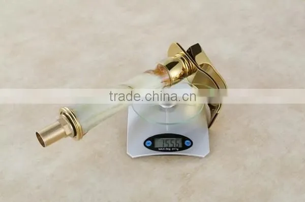 2014 New Design Waterfall Faucet for Basin,Aureate Faucet,golden Faucet photo-5