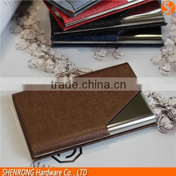 Credit Card Protector Leather Card Holder Blocking RFID Function photo-3