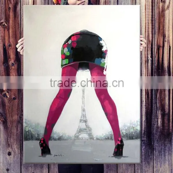 Handmade Modern Wall Art on Canvas photo-4