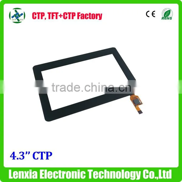 Standard or Custom I2C Interface 4.3 Inch Touch Screen Panel photo-2