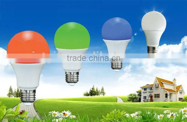 Energy Saving E27 3w 5w 7w RGB LED Light Bulb With IR Remote Controllier photo-3