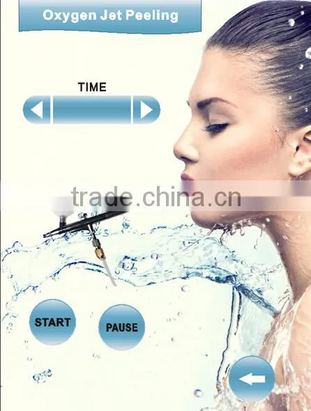 Facial Skin Care Skin Care Machine For Oxygen Jet Peel+RF +dermabarsion+Oxygen Photo Mask Multifunction System Improve Oily Skin photo-4