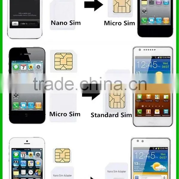 Nano Sim Card Adapters Standard Sim Card & Tools for IPhone photo-4