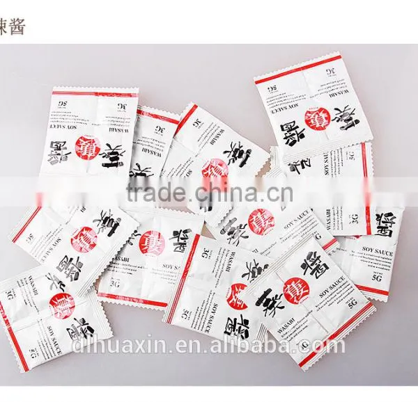 Collective Packing 3g Wasabi Paste and 5g Soy Sauce photo-3