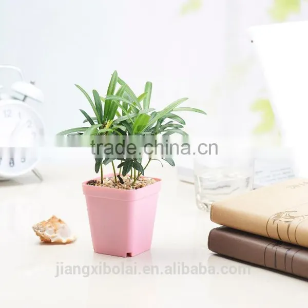 Garden Flower Pot,various Size Plastic Flower Pot ,colorful Square Flower Pots photo-6