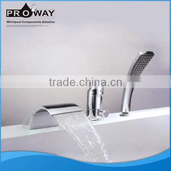 Bathtub Shower Faucet Mixer Own Stainless Steel Water Inlet And Hot&Cold Faucet Shower Tap Mixer Bathtub Faucet