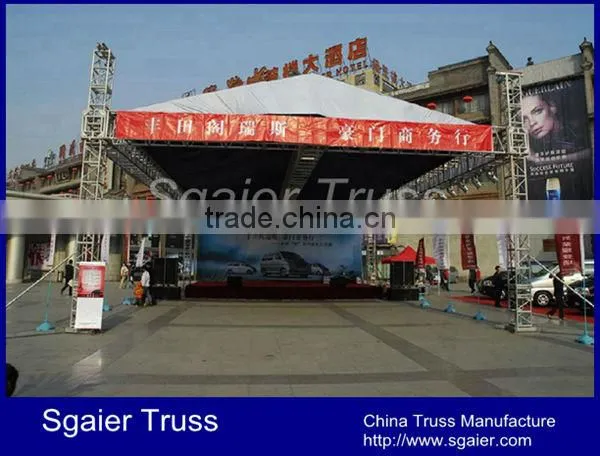 Live Concert Aluminum Pitched Roof Truss Design photo-6