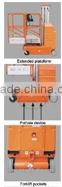 AMWP8-1100/9.5-1100 Self-Propelled Vertical Lifts -- HK Mingyang photo-3
