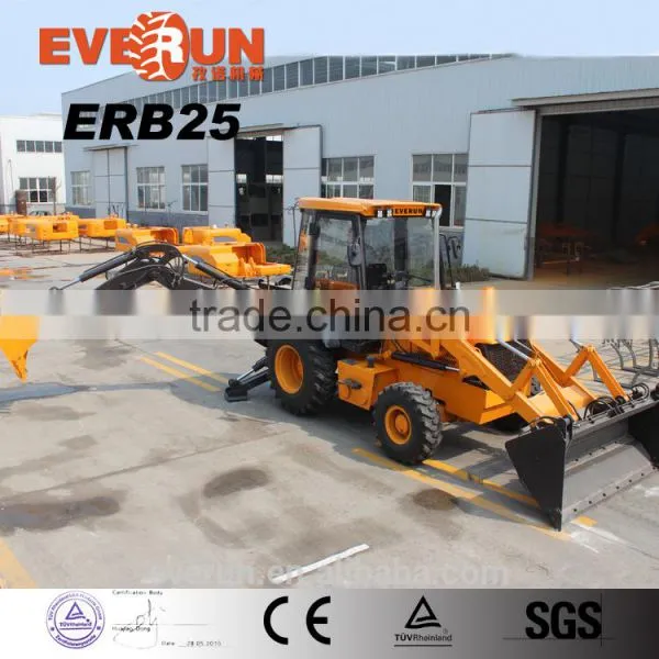 EVERUN Backhoe Loader 8ton 7ton 6ton, 4x4 Carraro Transmission, 1.15m3 photo-3