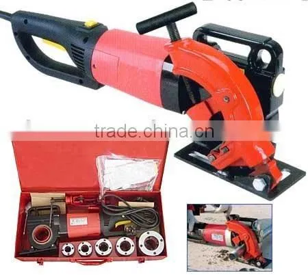 Portable Pipe Thread Machine with Pipe Cutter