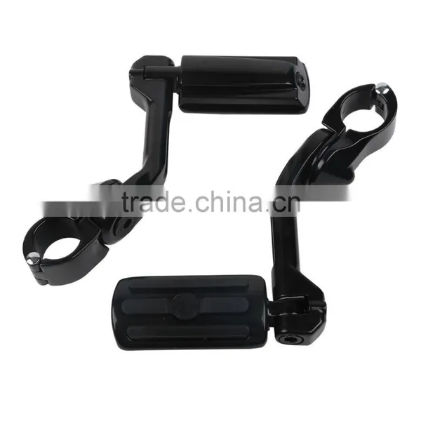 Engine Guard 1.25" Highway Foot Pegs Footpeg For Universal Motocycle New photo-2
