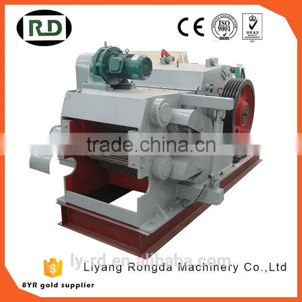 CE Approved Crushing Series Drum Wood Chipper for Pellet Production Line