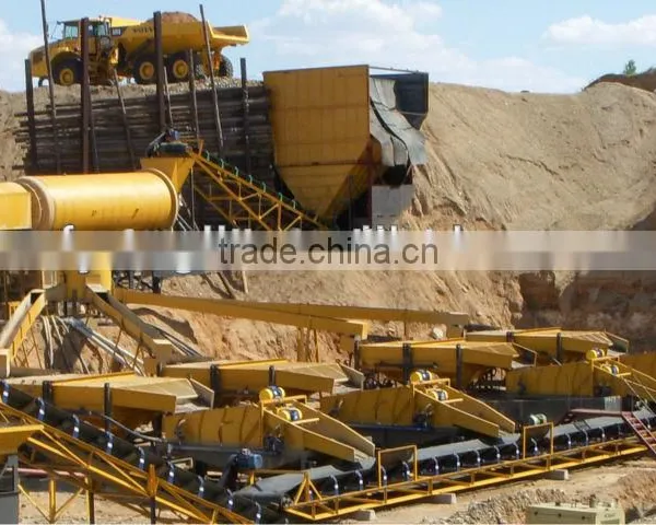 Mobile Trommel Gold Washing Plant in Sudan photo-3