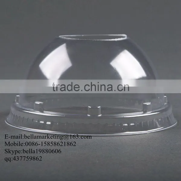 Clear Plastic Dome Lid With Vented Holes, Fit 12oz,14oz,16oz, 20oz, 24oz Cold Drinking Cup photo-3