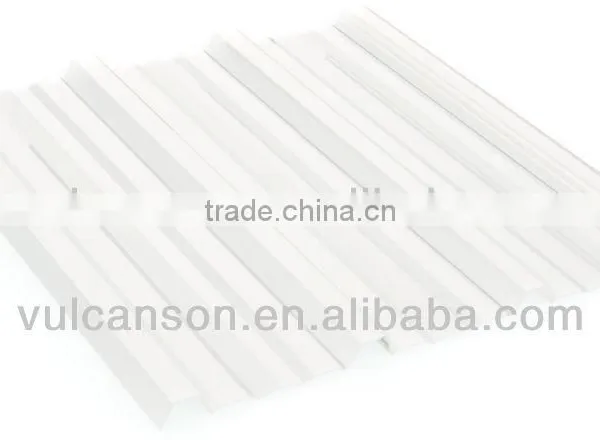 Plastic Polycarbonate Corrugated Sheet for Greenhouse Roof (Pearly RED TRIMDEK) photo-3