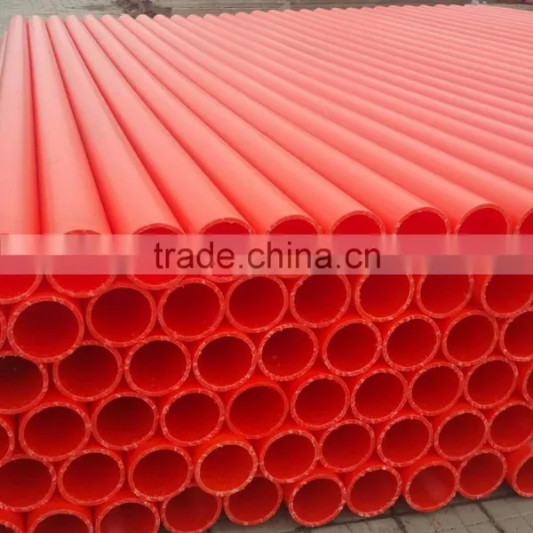 pp Electric Conduit Pipe Orange Color photo-2