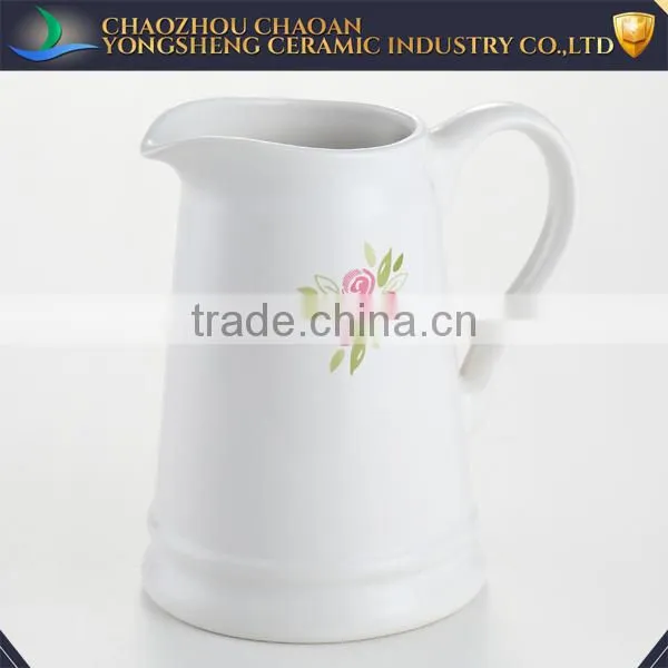 Bulk Price Stoneware Water Purifier Pitcher With Decals Factory Directly photo-2