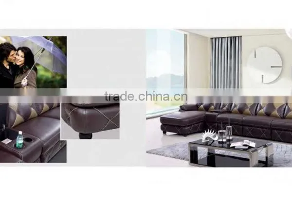 Bisini Modern Movie Recliner Sofa Set, Italan Genuine Leather Recliner Sofa, Italy Recliner photo-2