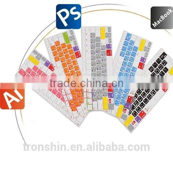 Silicone Eco-friendly Keyboard Cover Skin Macbook Pro 13 Italian Layout photo-3