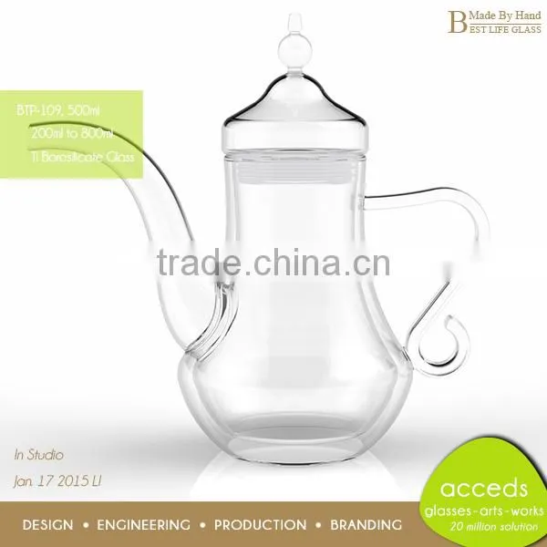 Custom Manufacture Novelty Borosilicate Tea Cup And Glass Ware photo-2